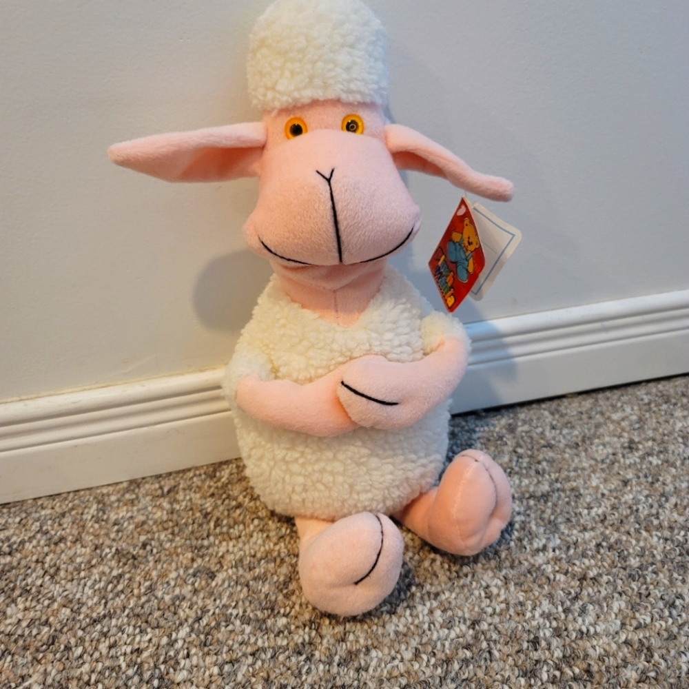 White Sheep Plush Mania Soft Gift Toy